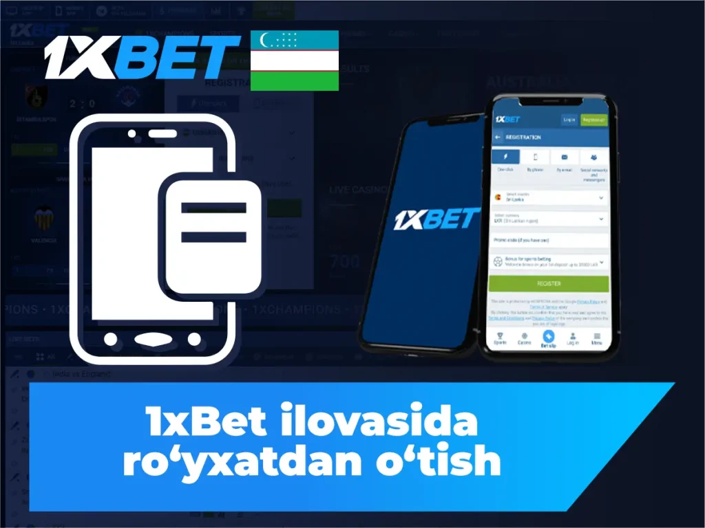 mobil ilovasi orqali ro'yxatdan o'tish