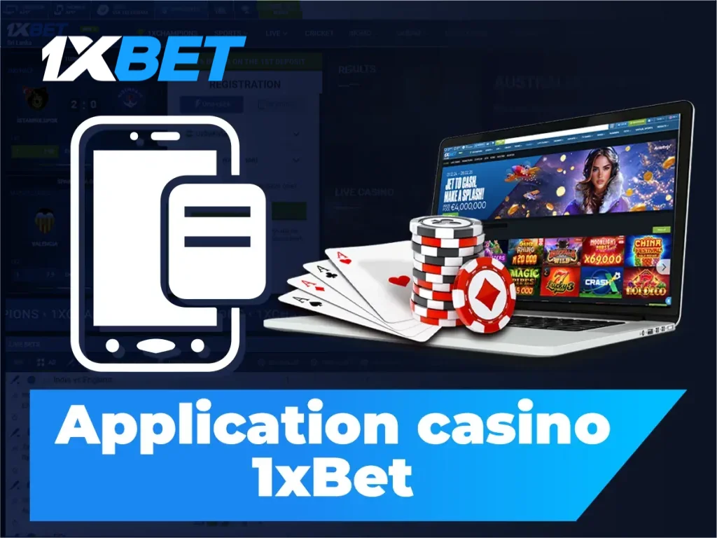 Jeux de casino dans l'application 1xbet